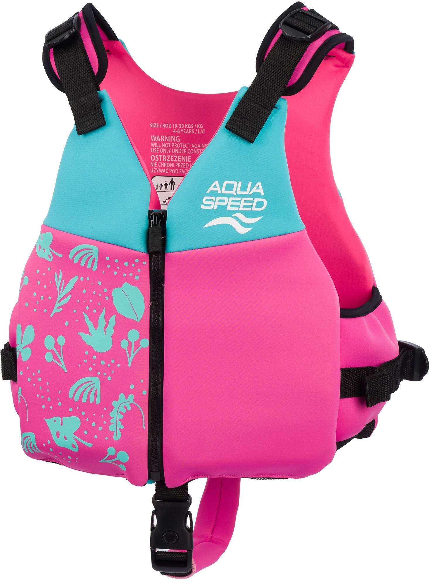 Detská penová plavecká vesta Aqua Speed 15-19 kg